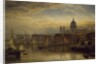 St. Paul's from the River Thames, 1877 by Henry Dawson