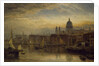 St. Paul's from the River Thames, 1877 by Henry Dawson