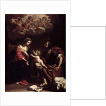 The Holy Family, 1682 by Benedetto the Younger Gennari