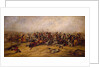 The Conflict at the Guns, Balaclava, 1854 by George Jones