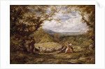 The Sheep Drive, 1863 by John Linnell