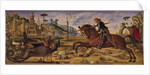 After Carpaccio - St George And The Dragon, 1885 by Charles Fairfax Murray