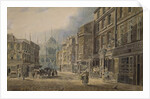 London, Old Tothull St.Leading to Westminster Abbey, 1776 by James Miller