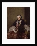 Portrait of Mrs Mary Martin, 1761 by Allan Ramsay