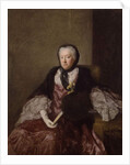 Portrait of Mrs Mary Martin, 1761 by Allan Ramsay