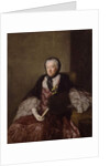 Portrait of Mrs Mary Martin, 1761 by Allan Ramsay