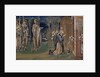 Study for the tapestry 'The Attainment of the Holy Grail', c.1894 by Edward Coley Burne-Jones