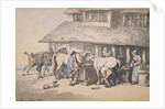 At the Forge, 1790 by Thomas Rowlandson