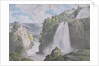 Cascades At Tivoli, 1781 by Francis Towne