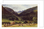 Harvest Time, Llyn Crafnant, North Wales, 1869 by George Wallis