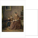 The Reading Lesson, 1855 by John Dawson Watson