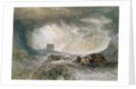 Snowstorm, Mont Cenis, 1820 by Joseph Mallord William Turner