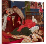 The Death of Sir Tristram by Ford Madox Brown