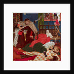 The Death of Sir Tristram by Ford Madox Brown