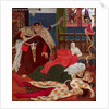 The Death of Sir Tristram by Ford Madox Brown
