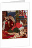 The Death of Sir Tristram by Ford Madox Brown