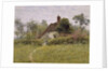 Old Cottages at Pinner, 1895 by English School