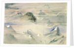 Alpine Peaks: Jungfrau and others, 1846 by John Ruskin
