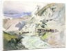 An Alpine Valley: The Matterhorn in the Distance by John Ruskin