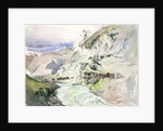 An Alpine Valley: The Matterhorn in the Distance by John Ruskin