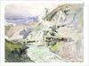 An Alpine Valley: The Matterhorn in the Distance by John Ruskin