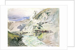 An Alpine Valley: The Matterhorn in the Distance by John Ruskin