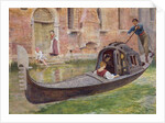 The Gondola, 1868 by Frederick Walker