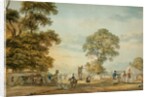 Encampment in Hyde Park during the Gordon Riots, 1780 by Paul Sandby