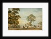 Encampment in Hyde Park during the Gordon Riots, 1780 by Paul Sandby