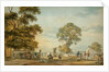 Encampment in Hyde Park during the Gordon Riots, 1780 by Paul Sandby