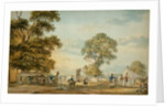 Encampment in Hyde Park during the Gordon Riots, 1780 by Paul Sandby
