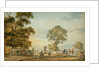 Encampment in Hyde Park during the Gordon Riots, 1780 by Paul Sandby