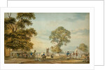 Encampment in Hyde Park during the Gordon Riots, 1780 by Paul Sandby