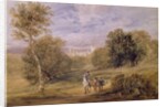 Haddon Hall from the Park, 1831 by David Cox