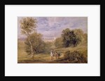 Haddon Hall from the Park, 1831 by David Cox