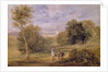 Haddon Hall from the Park, 1831 by David Cox