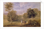 Haddon Hall from the Park, 1831 by David Cox