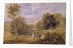 Haddon Hall from the Park, 1831 by David Cox