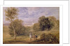Haddon Hall from the Park, 1831 by David Cox