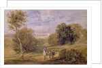 Haddon Hall from the Park, 1831 by David Cox