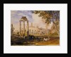 The Forum, Rome, 1837 by Samuel Palmer
