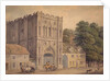 The West Front of the Abbey Gate, Bury St. Edmunds, 1788-1801 by Michael Rooker