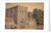 The West Front of the Abbey Gate, Bury St. Edmunds, 1788-1801 by Michael Rooker