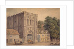 The West Front of the Abbey Gate, Bury St. Edmunds, 1788-1801 by Michael Rooker