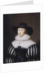Portrait of Grace Bradbourne, Wife of Thomas Holte, 1627-1700 by Cornelius I Johnson