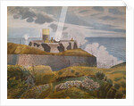Searchlight at Dusk, October 1941 by Eric Ravilious