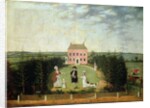 Conversation Piece before House on Monument Lane, Edgbaston, 1770-1820 by W. Williams