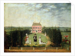 Conversation Piece before House on Monument Lane, Edgbaston, 1770-1820 by W. Williams