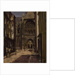 La Rue Pecquet, Dieppe, 1900 by Walter Richard Sickert