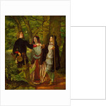 As You Like It - Act IV Scene I - Rosalind Tutoring Orlando in the Ceremony of Marriage or The Mock Marriage of Orlando and Rosalind, 1850 by Walter Howell Deverell